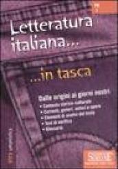 Letteratura italiana. Dalle origini ai giorni nostri