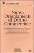 Nuovi orientamenti di diritto commerciale