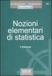 Nozioni elementari di statistica