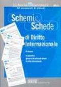 Schemi & schede di diritto internazionale