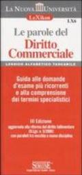 Le parole del diritto commerciale. Guida alle domande d'esame più ricorrenti e alla comprensione dei termini specialistici