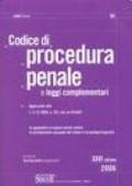 Codice di procedura penale e leggi complementari