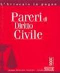Atti giudiziari di diritto civile, penale e amministrativo-Pareri di diritto civile-Pareri di diritto penale (3 vol.)