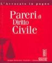 Atti giudiziari di diritto civile, penale e amministrativo-Pareri di diritto civile-Pareri di diritto penale (3 vol.)