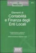 Elementi di contabilità e finanza degli Enti Locali. Programmazione, gestione e rendicontazione di bilancio. Attività contrattuale degli Enti Locali