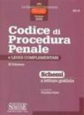 Codice di procedura penale e leggi complementari. Schemi a lettura guidata