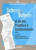 Schemi & schede di diritto pubblico e costituzionale