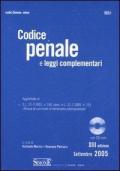 Codice penale. Leggi complementari. Con CD-ROM