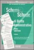 Schemi & schede di diritto amministrativo. Tavole sinottiche