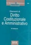 Elementi di diritto costituzionale e amministrativo