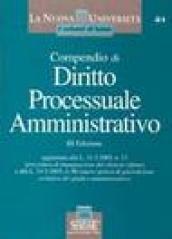 Compendio di diritto processuale amministrativo