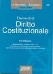 Elementi di diritto costituzionale