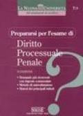 Prepararsi per l'esame di diritto processuale penale