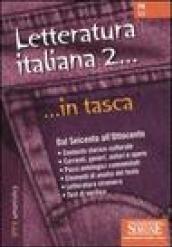 Letteratura italiana: 2