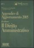 Appendice di Aggiornamento 2005 al volume Il Diritto Amministrativo