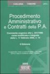 Procedimento amministrativo e contratti della p.a.