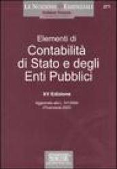 Elementi di contabilità di Stato e degli enti pubblici