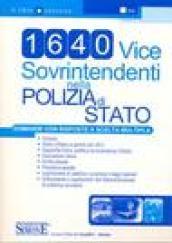 Milleseicentoquaranta vice sovrintendenti nella polizia di Stato. Domande con risposte a scelta multipla