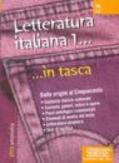 Letteratura italiana: 1