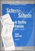 Schemi & schede di diritto penale. Tavole sinottiche