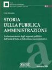 Storia della pubblica amministrazione. Evoluzione storica degli apparati pubblici: dall'unità d'Italia al federalismo amministrativo