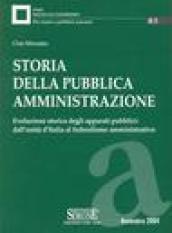 Storia della pubblica amministrazione. Evoluzione storica degli apparati pubblici: dall'unità d'Italia al federalismo amministrativo