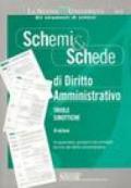 Schemi & schede di diritto amministrativo