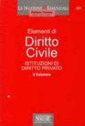 Elementi di diritto civile. Istituzioni di diritto privato