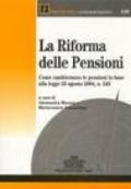 La riforma delle pensioni