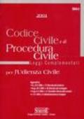 Codice civile e di procedura civile, leggi complementari per l'udienza civile