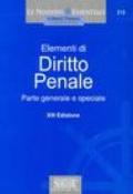 Elementi di diritto penale. Parte generale e speciale