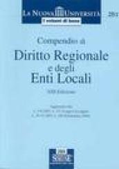 Compendio di diritto regionale e degli enti locali