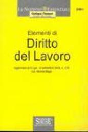 Elementi di diritto del lavoro