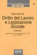 Elementi di diritto del lavoro e legislazione sociale