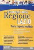 Concorsi nella Regione Lazio. Test a risposta multipla