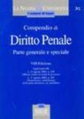 Compendio di diritto penale. Parte generale e speciale