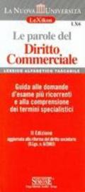 Le parole del diritto commerciale. Guida alle domande d'esame più ricorrenti e alla comprensione dei termini specialistici