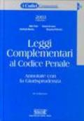 Leggi complementari al codice penale annotate con la giurisprudenza