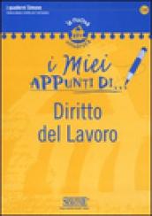 I miei appunti di...-Corredi didattici di... Diritto del lavoro