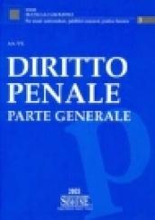 Diritto penale. Parte generale