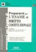 Prepararsi per l'esame di diritto costituzionale