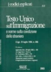 Testo unico sull'immigrazione e norme sulla condizione dello straniero