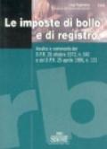 Le imposte di bollo e di registro