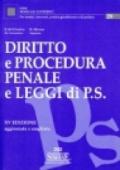 Diritto e procedura penale e leggi di pubblica sicurezza