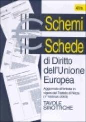 Schemi & schede di diritto dell'Unione Europea