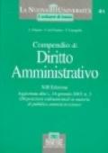 Compendio di diritto amministrativo