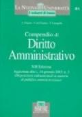 Compendio di diritto amministrativo