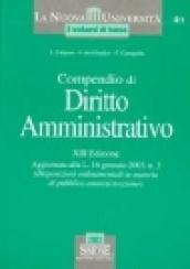 Compendio di diritto amministrativo