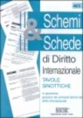 Schemi & schede di diritto internazionale. Tavole sinottiche