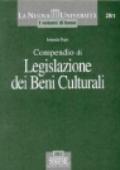 Compendio di legislazione dei Beni Culturali